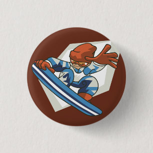 Knappen Winter Sports Snowboarder Flair Knapp
