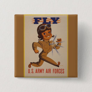 Knappen WWII Vintage affisch Knapp