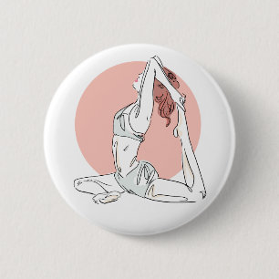 Knappen Yoga Woman Knapp