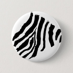 Knappen zebra tryck knapp
