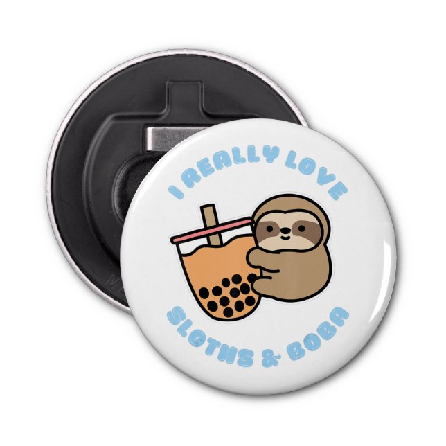 Knappens flasköppnare med Mockup-mall för magnet (Framsidan)