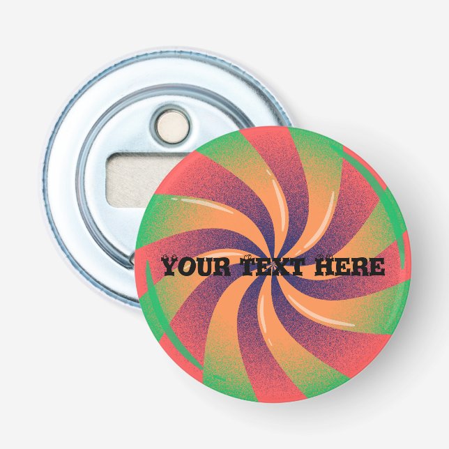 Knappens nedre öppnare Anpassningsbar Texten här (Framsidan)