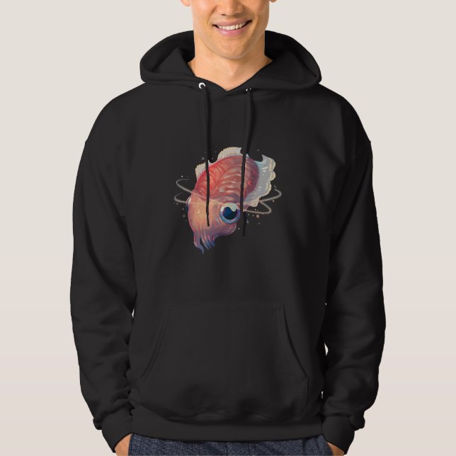 Knappfisk 62 hoodie (Framsida)