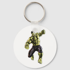 Knappkedja för ström och styrka nyckelring