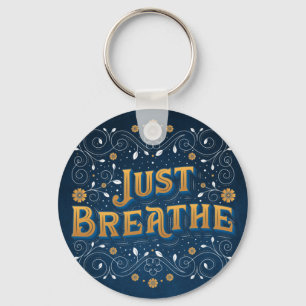 Knappkedjan Breathe-Button Nyckelring