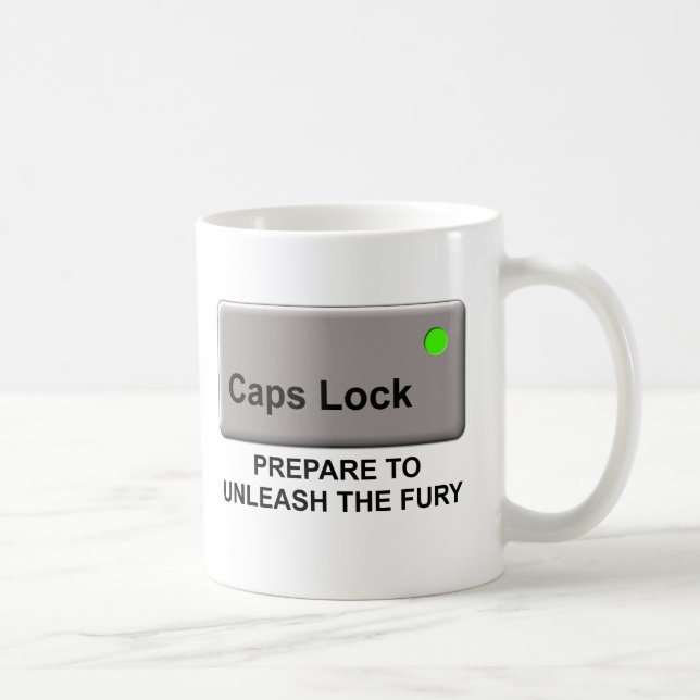 Knapplåtsvred Fun Mug Humor Kaffemugg (Höger)