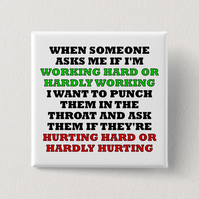 Knappmärke för hårt eller knappt fungerande knapp (Framsida)