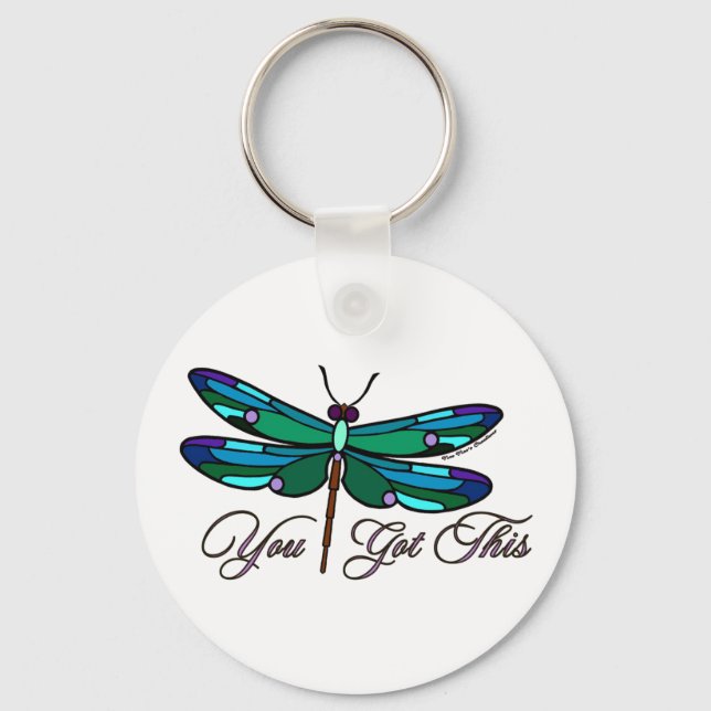 Knappnyckelkedja - du Har det här Nyckelring (Framsida)