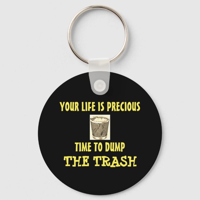 Knappnyckelkedja Nyckelring (Framsida)