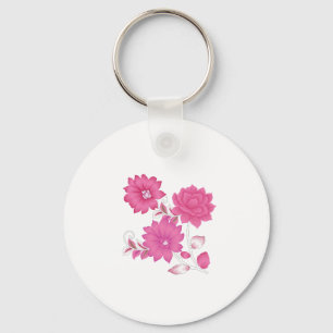 Knappnyckelkedja Nyckelring