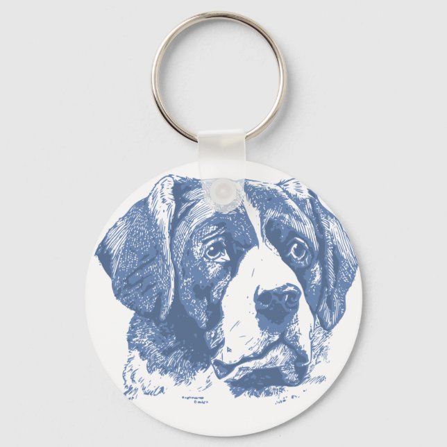 Knappnyckelkedja Nyckelring (Framsida)