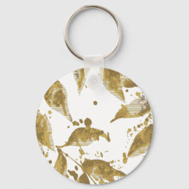 Knappnyckelkedja Nyckelring