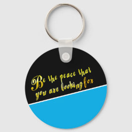 Knappnyckelkedja Nyckelring