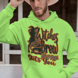 Knäppor får dig alltid! Enchanting Halloween Hoodie
