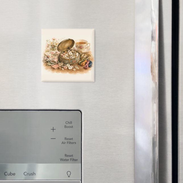 Knappsmällbleckmagneten Magnet (In Situ (Fridge))