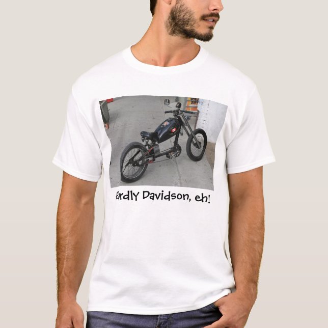 Knappt Davidson, eh! T-shirt (Framsida)