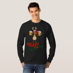 Knappt jul T för BEER Älskare - Hämta LIT Rudolph Tröja