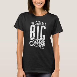 Knappt kommer att bli en stor syster 202 t shirt