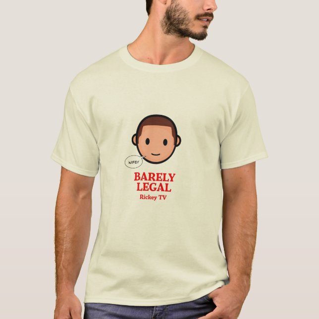 Knappt laglig T-tröja Tee Shirt (Framsida)