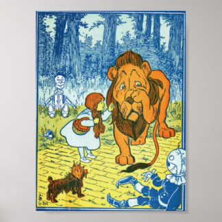 Knappt Lejon Poster