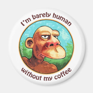 Knappt människa utan kaffemagneten magnet
