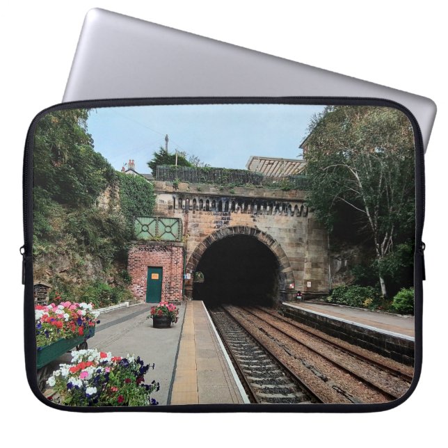 Knaresborough tåg station laptop fodral (Framsidan)