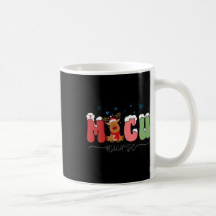 Knäs jul Manar Kvinnor Medicinsk intensivvård U Kaffemugg