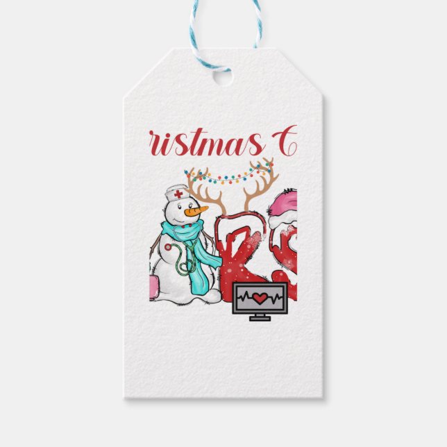 Knäs julkrona presentetikett (Framsidan)