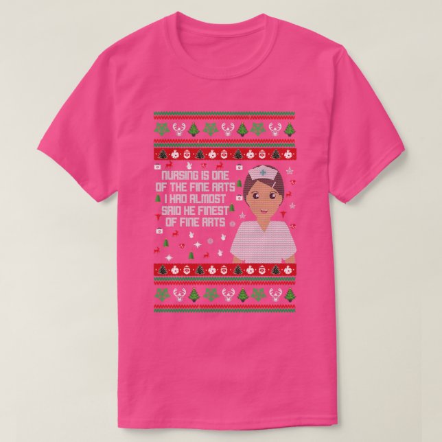 Knäs Ugly jul Sweater T Shirt (Design framsida)