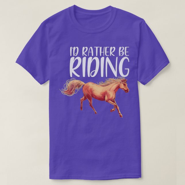 Knäsborre-ID:t är snarare "Riding Horse Lov" T Shirt (Design framsida)