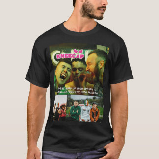 Knäskålsmålning HD och Sticker girl T Shirt