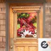 Knässköldpaddor i Fält Abstrakt Art i Daisy