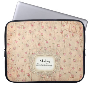 Knastrar den modern befläckte åldrasen för laptop sleeve