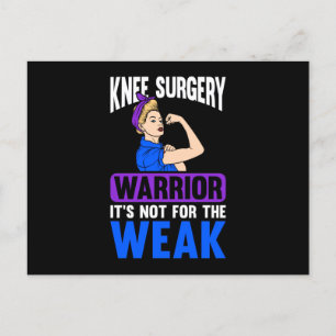 Knätersättning Det är inte för svagheten Helg Vykort