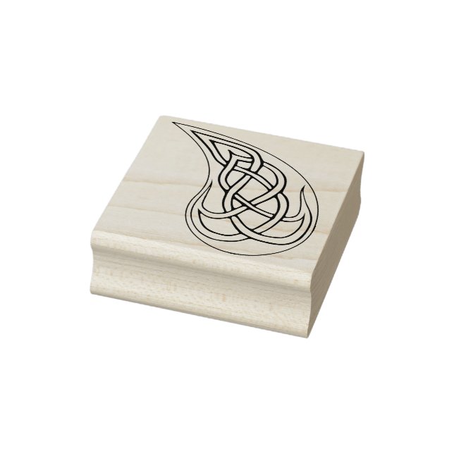 Knavdroppkonst frimärke stämpel (Stämpel)