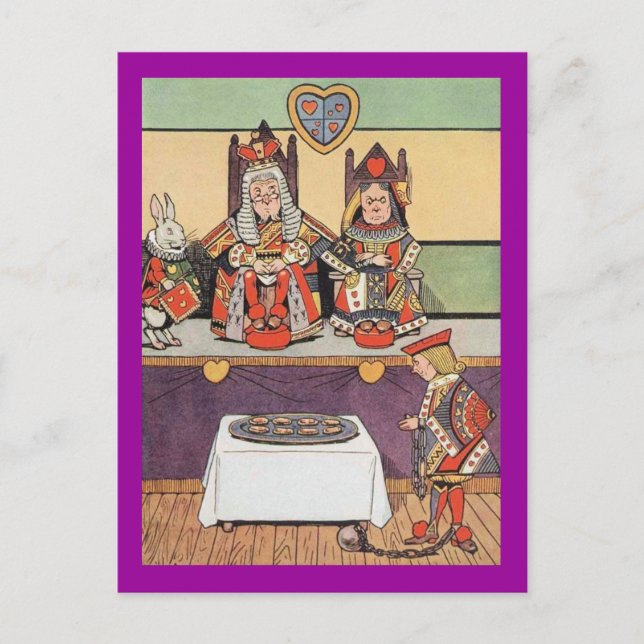 Knave of Hearts Testives Vykort (Framsida)