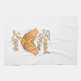 Knead More Kärlek Kitchen Towel Kökshandduk