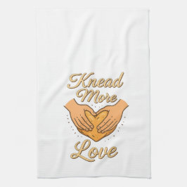 Knead More Kärlek Kitchen Towel Kökshandduk
