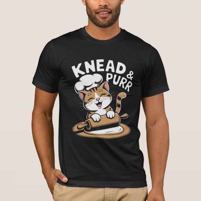 Knead & Purr T Shirt (Framsida)
