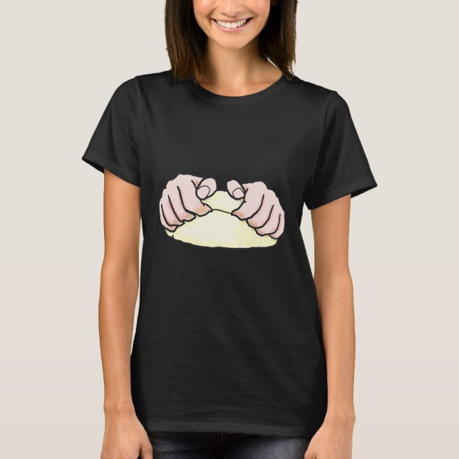 Kneading Dough T Shirt (Framsida)