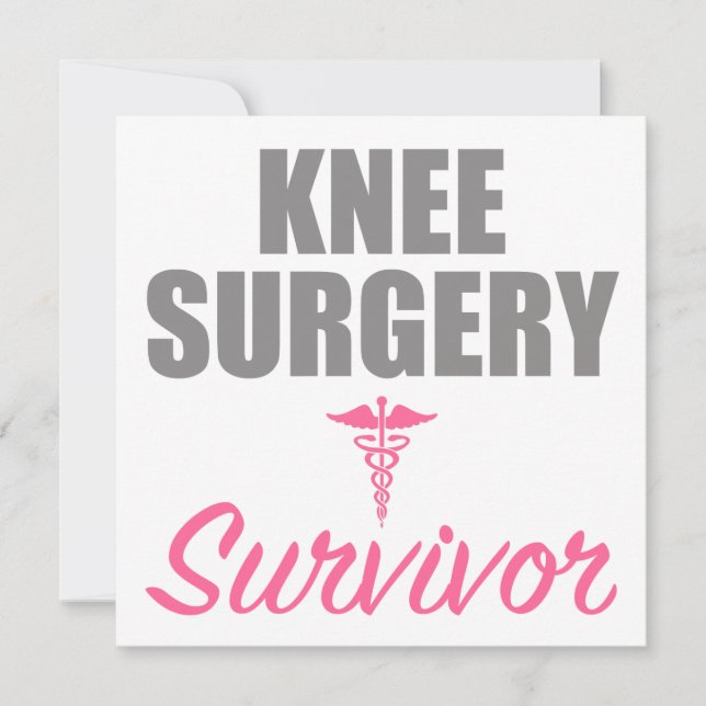 Knee Kirgery Survivor (Framsida)