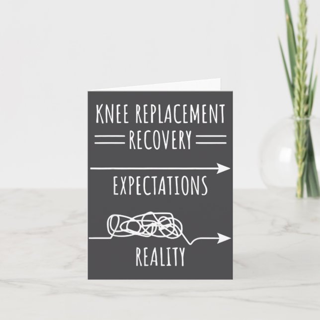 Knee Replacement Recovery Expectations Reality Sur Kort (Framsida)