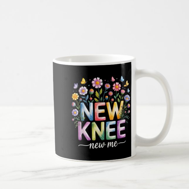 Knee Replacement Recovery Surgery Funny New Knee N Kaffemugg (Höger)