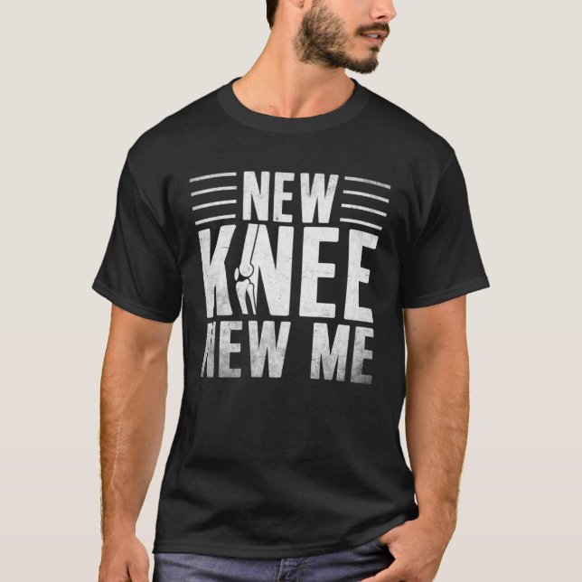 Knee Replacement Surgery Get Well Soon Post Recove T Shirt (Framsida)