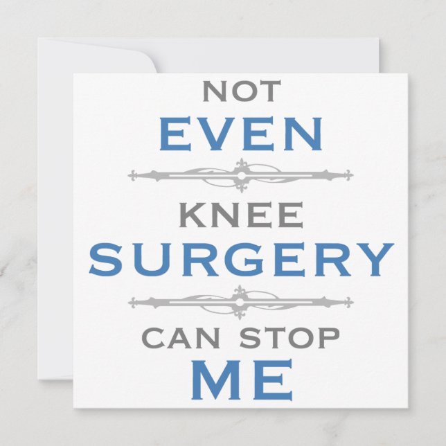 Knee Surgery Humor (Framsida)