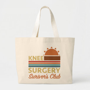 Knee Surgery Recovery Humor Jumbo Tygkasse