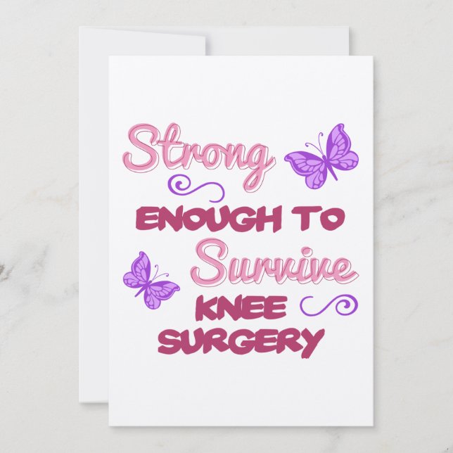 Knee Surgery Strong (Framsida)