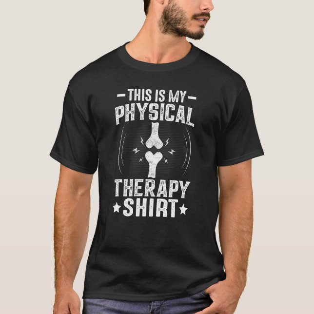 Knee Survivor PhysiTherapy Knee Surge T Shirt (Framsida)