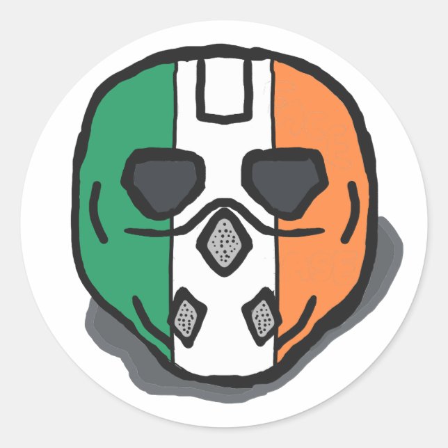 Kneecap Runt Klistermärke (Framsida)