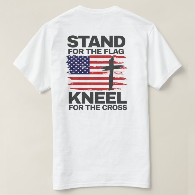 Kneel för Kor T Shirt (Design baksida)
